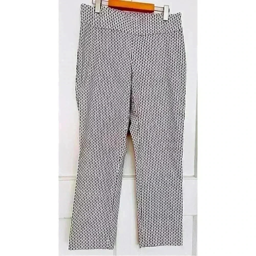 S.C and Company Women’s Pants in Black And White Size Medium
